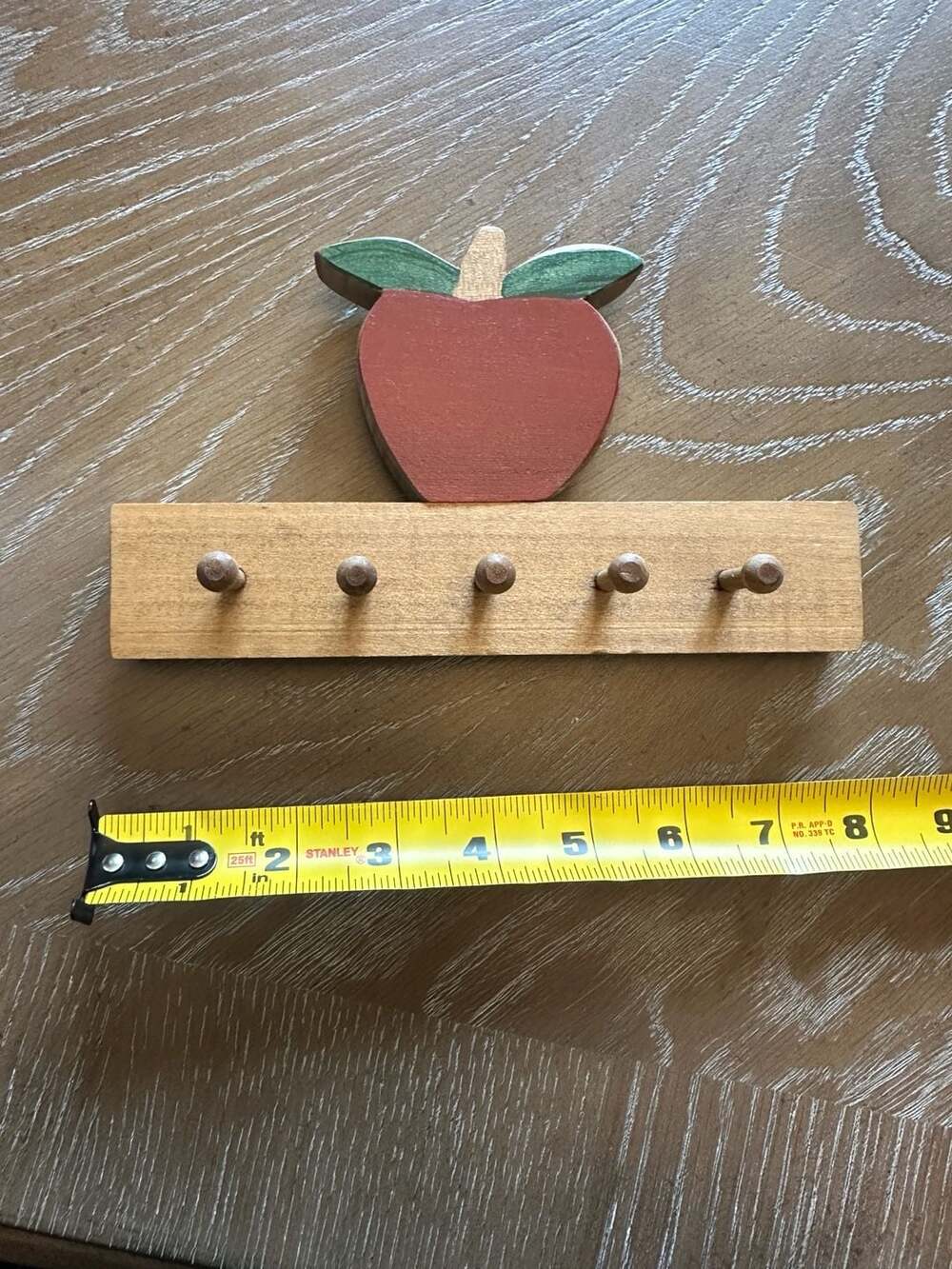 Vintage Wooden Apple Hanging Decor Wall Mounted Cottagecore country